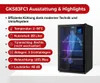 PKM GKS83FC1 Flaschenkühlschrank WM Fußballer LED Motiv, 89 Produktbild-Vorschau 2