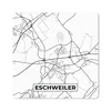 MuchoWow® Mauspad Mousepad Eschweiler - Stadtplan - Karte Produktbild-Vorschau 1