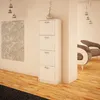 MATKAM Schuhschrank 4S, in schlichter Optik, B 50 x H 152 x Produktbild-Vorschau 1