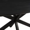 Dorrio Esstisch dänisch oval 200 x 100 cm Mangoholz Schwarz Produktbild-Vorschau 6