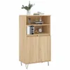 vidaXL Deska barowa dąb sonoma 60x36x110 cm materiał Podgląd zdjęcia produktu 3