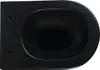 A top-down view of a black toilet bowl. Náhled obrázku produktu