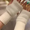 Pulswärmer, Fingerlose Handschuhe, Winter Frauen Gestrickte Produktbild-Vorschau 5