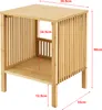 Beistelltisch 'Varde' 50 x 39 x 33 cm Bambus Natur Produktbild-Vorschau 3
