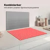 KitchenYeah© Herdabdeckplatte Rot - Rustikal - Muster , Produktbild-Vorschau 3