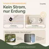 Earthle Earthing Erdungskissenbezug, Baumwolle und Silber, Produktbild-Vorschau 8
