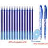 set de 23 stylos effaçables, pointe de 0,5 mm, manche Voir les images du produit 7