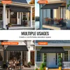 VEVOR Store de terrasse rétractable 138 x 47 pouces, Voir les images du produit 6