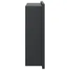 The Living Store Duschnische Mattschwarz 32x32x9 cm Produktbild-Vorschau 6
