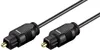 Goobay 51217 Cavo in fibra ottica, 1,5 m, nero - spina Anteprima dell’immagine prodotto 1