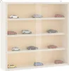 vidaXL Sammlervitrine aus Holz mit Türen 40x8,5x37 cm Produktbild-Vorschau 2