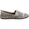 Gemini Damen Slipper Leder Mokassin floral Blumen Cutouts Produktbild-Vorschau 35