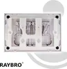 RAYBRO Betätigungsplatte MOCHA 45 Champagne Gold für Produktbild-Vorschau 3