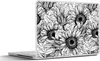 MuchoWow® Laptop Aufkleber Sticker Cover Blumen - Produktbild-Vorschau 1