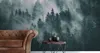Mist Forest tapety pro obývací pokoj ložnice 368x254cm Náhled obrázku produktu 3
