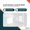homeX Kühlschrank ohne Gefrierfach, Vollraumkühlschrank Produktbild-Vorschau 7