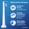 8 brosses à dents demirdental Mini Medium pour Philips Voir les images du produit 3