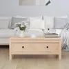 vidaXL Konferenčný stolík 100x50x40 cm Masívne borovicové Náhľad obrázku produktu 2