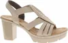 Rieker Damen Klassische Sandalen 67526-62 Farbe: Beige Produktbild-Vorschau 1