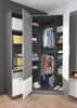 Furniture24 Eckkleiderschrank POK P01, Eckschrank, 2 Produktbild-Vorschau 2
