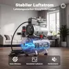 Airbrush kompresor Wiltec AF186 s nádrží na vzduch, 2 Náhled obrázku produktu 14