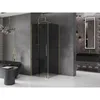 Mexen Velar Duschkabine 120x120 cm, Graphit/Gold, Produktbild-Vorschau 2