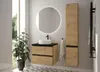 Badezimmer-Wandschrank unter Waschbecken 60x50x46cm Eiche Produktbild-Vorschau 6