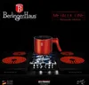 A red pot sits on a stovetop with glowing burners. Náhľad obrázku produktu