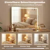 Miroir LED COSTWAY Hollywood, miroir de maquillage 80 x 60 Voir les images du produit 3