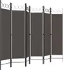 vidaXL 6 pezzi divisorio antracite 240 x 180 cm Anteprima dell’immagine prodotto 2