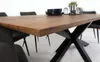 Esstisch 120 x 80 cm Akazie massiv nussbaumfarben Schweizer Produktbild-Vorschau 4