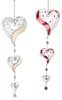 Dekohänger HEARTS mit 3 Herzen in Tiffany Optik L. 70cm Produktbild-Vorschau 1