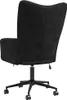vidaXL Relax křeslo Black Velvet Náhled obrázku produktu 4
