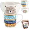 Orion Mug en porcelaine Mug avec bol en porcelaine pour Voir les images du produit 1