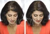A split image showing a woman with thinning hair on the left and fuller hair on the right, implying a product that enhances hair volume. Podgląd zdjęcia produktu