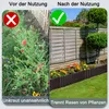 LARS360 Bordure de jardin 4,6m aspect bois Bordure de Voir les images du produit 6