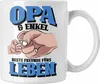 Trendation - Lustige Opa und Enkel Tasse Vatertag Spruch Produktbild-Vorschau 1