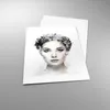 Poster - Poster ohne Rahmen - Schön Frau Gesicht - 30x40 cm Produktbild-Vorschau 3