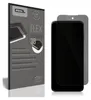 A product package for a screen protector is shown next to a smartphone with the screen protector applied. Produktbild-Vorschau