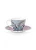PIP STUDIO Flower Festival Espressot. m.U. Light Blue 120ml Produktbild-Vorschau 3