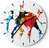 Wanduhr - Rund - Glasuhr - Elefant Tierwelt Fantasie - Produktbild-Vorschau 1