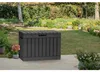 Caja de almacenamiento para jardín de 190 litros con tapa Vista previa de la imagen del producto 2