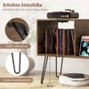 Odkládací stolek COSTWAY s nabíjecí stanicí, stojan na Náhled obrázku produktu 5