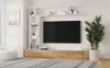 Sweiko 180x35x22.5cm TV Wohnwand-set mit Vitrinen,Mediawand Produktbild-Vorschau 8