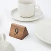 Číslovky na stoly Olympia, akáciové dřevo, 1-10 Náhled obrázku produktu 5