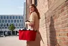 Reisenthel carrybag red, Koszyk na zakupy, Czerwony, Podgląd zdjęcia produktu 7