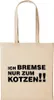 Huuraa Baumwollbeutel Ich Bremse nur zum Kotzen!! Geschenk Produktbild-Vorschau 1