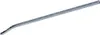 A silver metal rod with markings along its length, angled against a white background. Produktbild-Vorschau