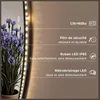 Miroir de salle de bain asymétrique AFIELINA avec éclairage Voir les images du produit 12