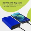 imoshion® Powerbank 20000 mAh Blu Funzione di ricarica Anteprima dell’immagine prodotto 4